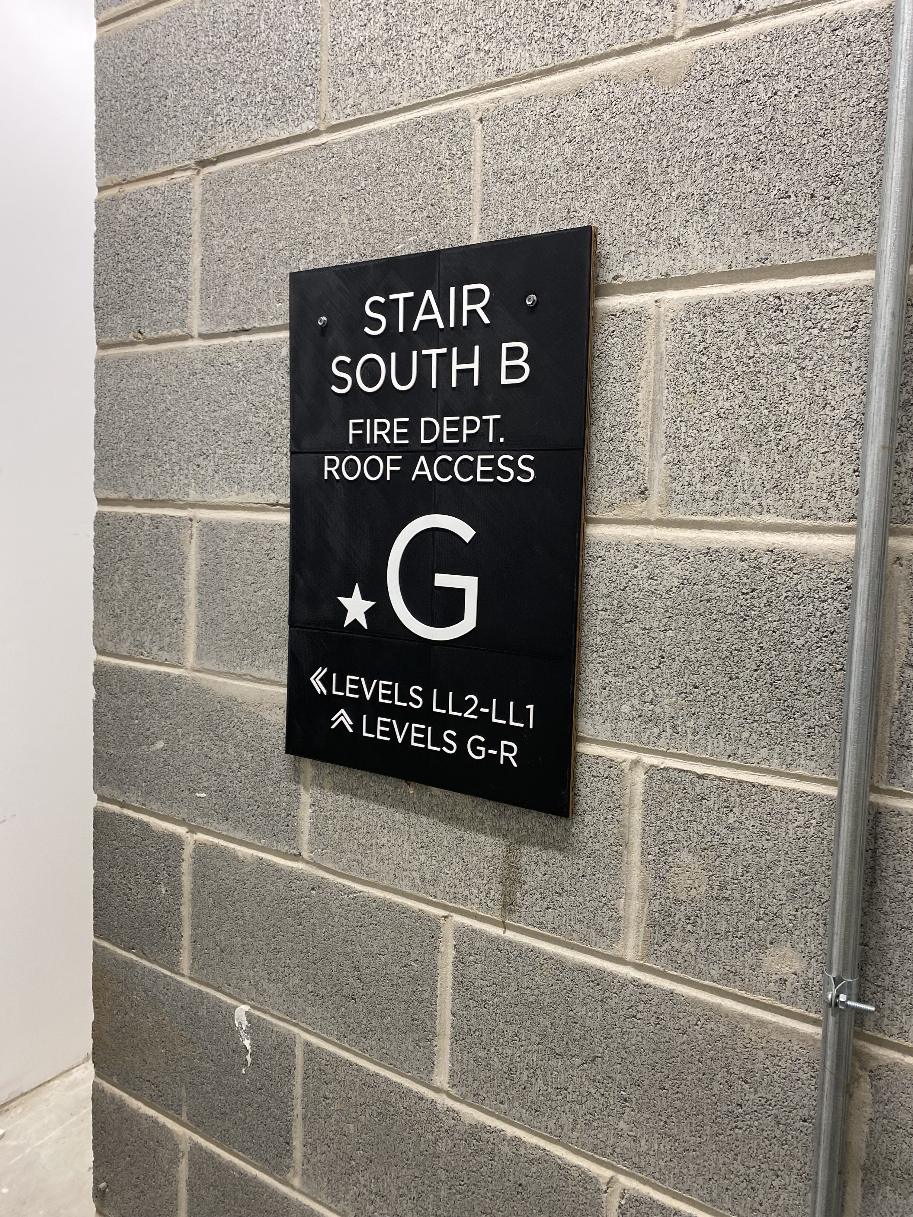 Stair Sign